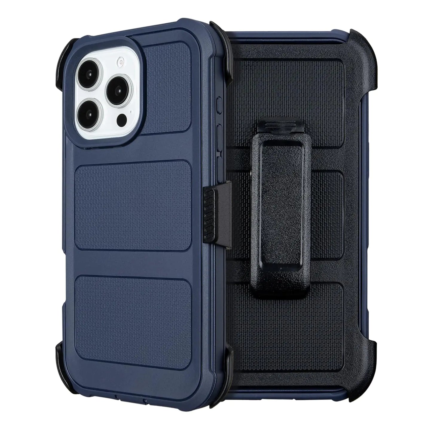 Case with Belt Clip Holster for iPhone 16 Pro. Defender iPhone 16 Pro Case with Stand,Heavy Duty Rugged Full-Body,3 Layers of Sturdy,Anti-Drop,for Case iPhone 16 Pro Case Protective (Black)