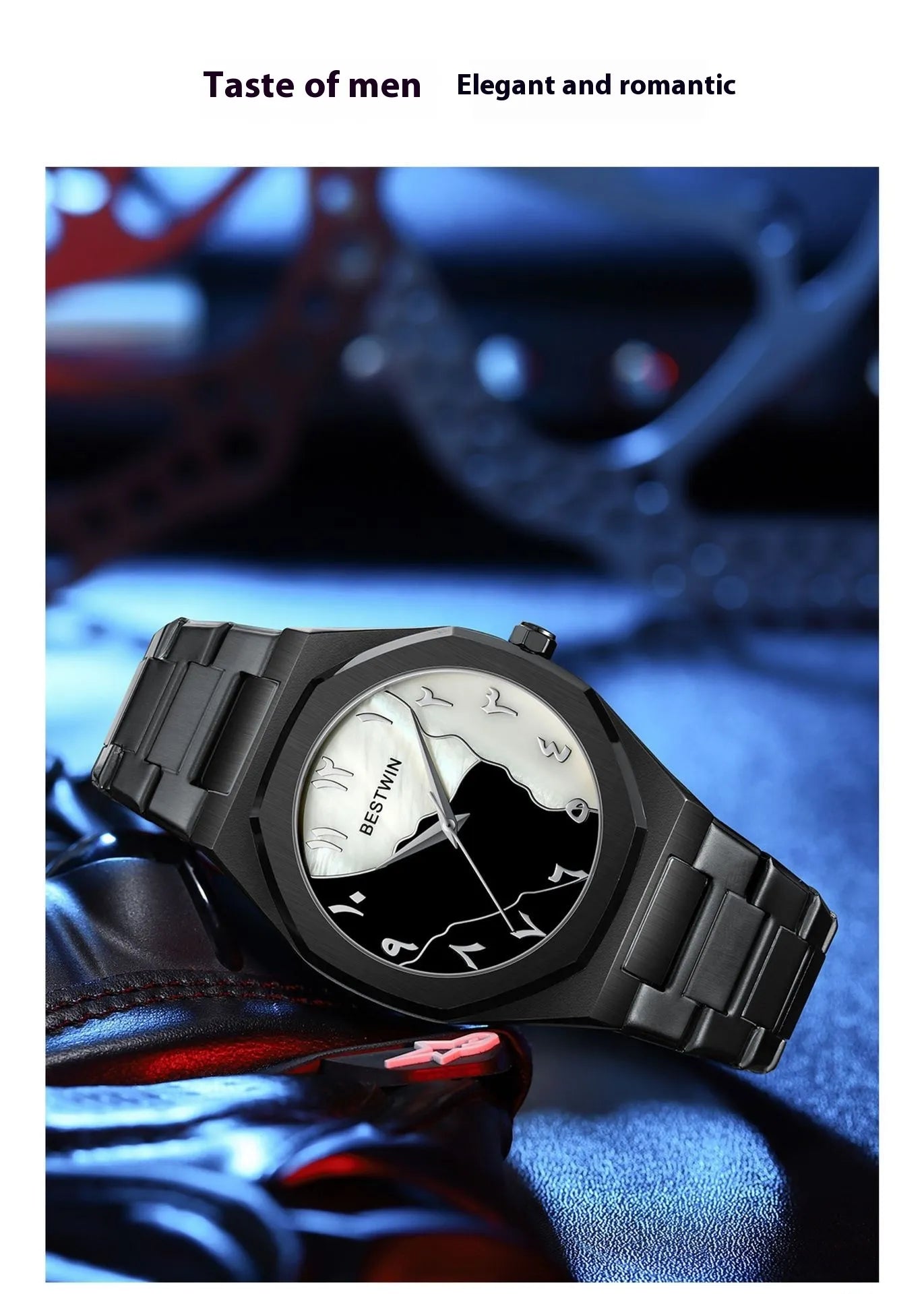 Simple Steel Belt Quartz Watch