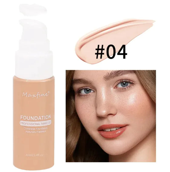 12-Color Liquid Foundation & Concealer