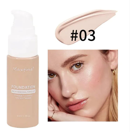 12-Color Liquid Foundation & Concealer