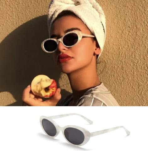 Retro Oval Sunglasses