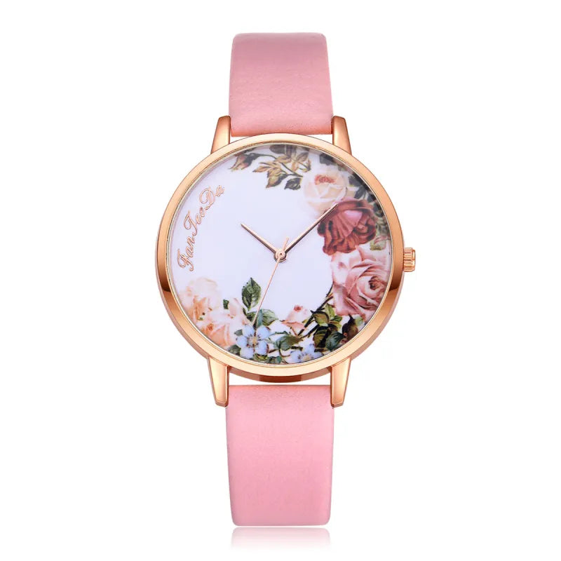 Flower Pattern Watch