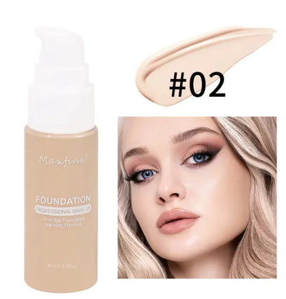 12-Color Liquid Foundation & Concealer