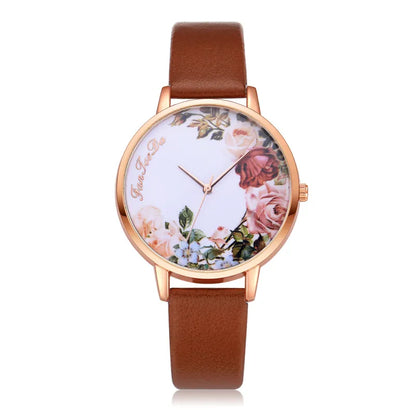 Flower Pattern Watch