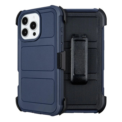 Case with Belt Clip Holster for iPhone 16 Pro. Defender iPhone 16 Pro Case with Stand,Heavy Duty Rugged Full-Body,3 Layers of Sturdy,Anti-Drop,for Case iPhone 16 Pro Case Protective (Black)