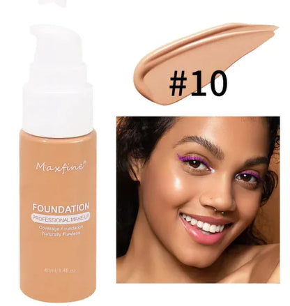 12-Color Liquid Foundation & Concealer