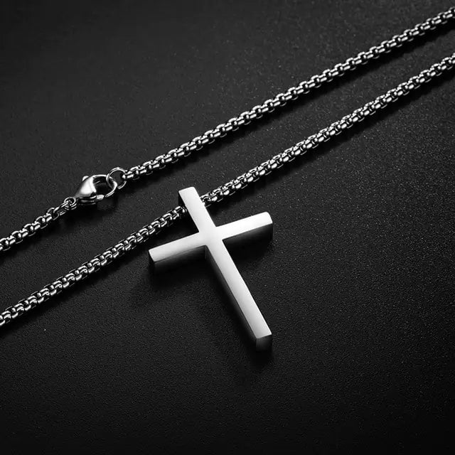 Stainless Steel Cross Necklace