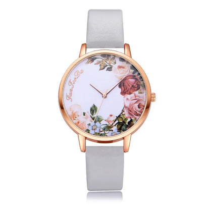 Flower Pattern Watch